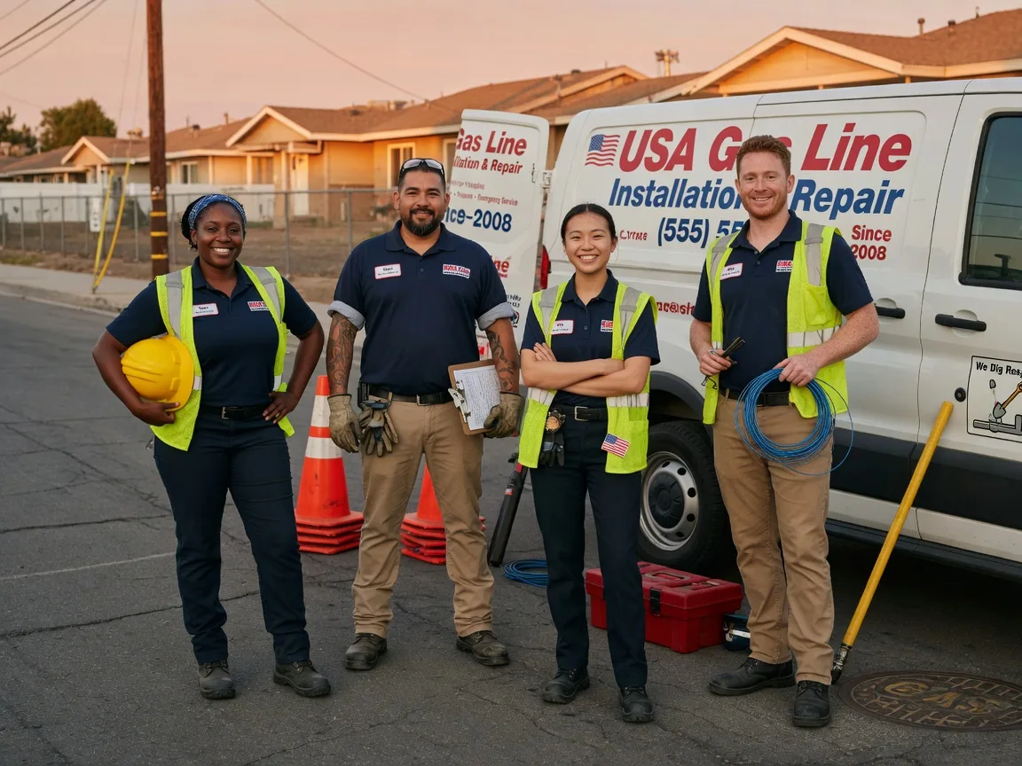 Gas Line Installation company in Rockland, DE